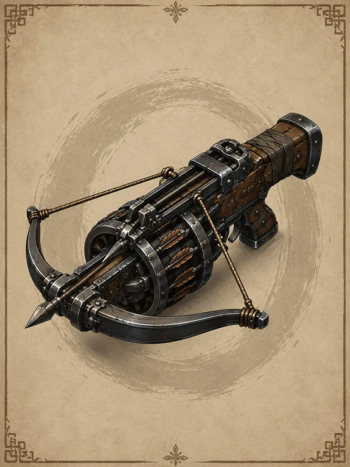 Arte oficial de Besta de Repetição