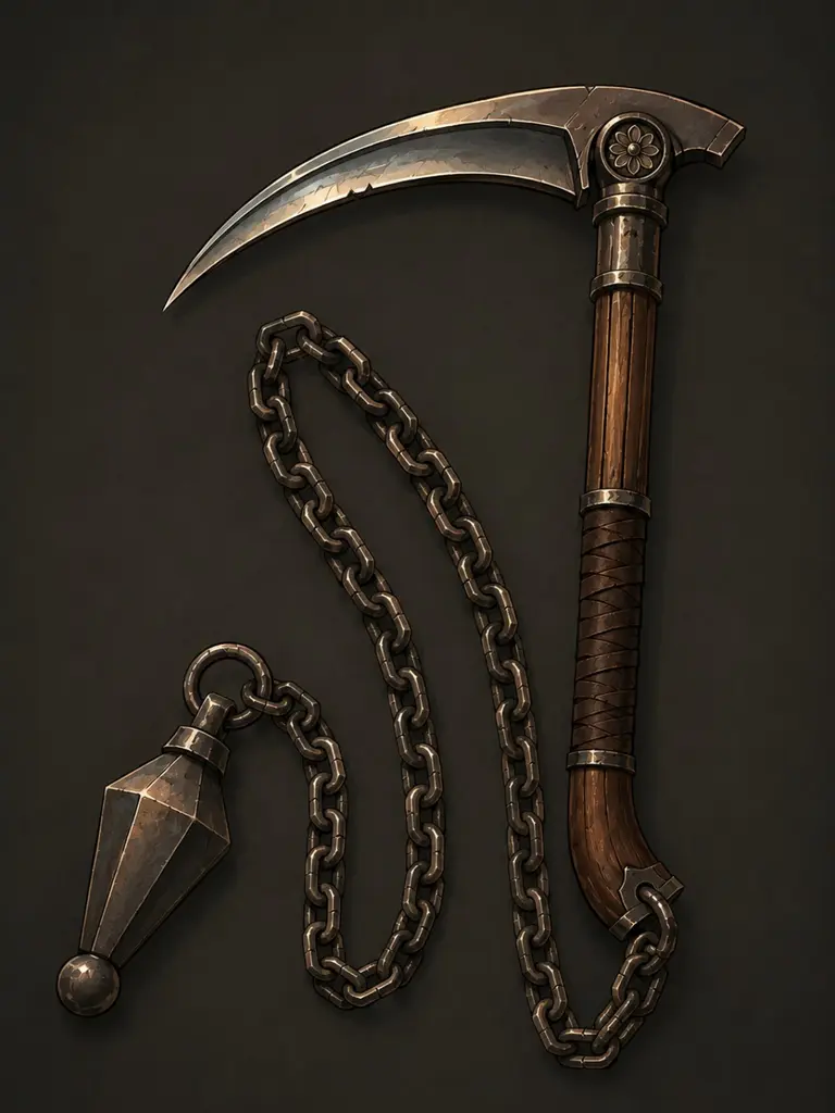 Arte oficial de Kusarigama