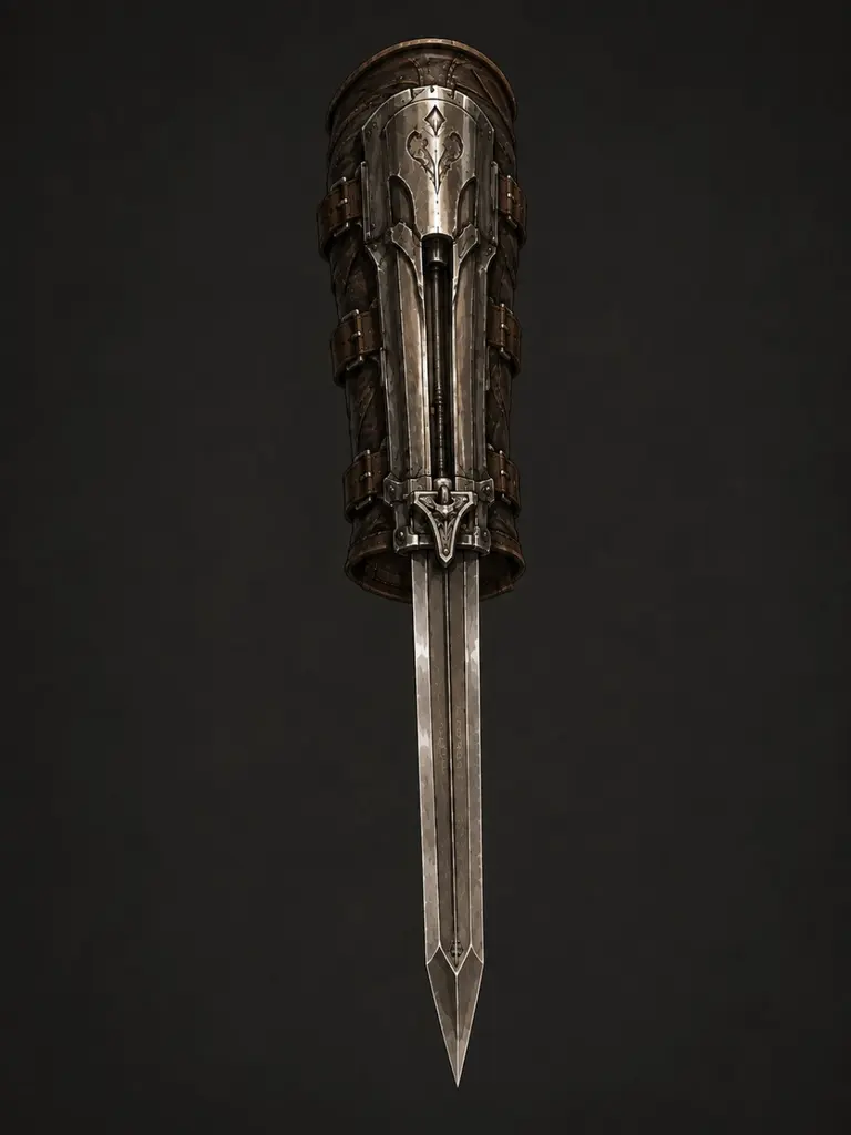 Arte oficial de Lâmina Retrátil